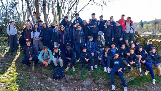 Le groupe au départ de Guéret