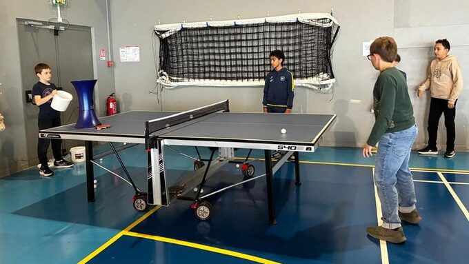 Association sportive - Robot tennis de table