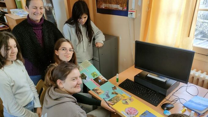 Ateliers d'écriture avec Mme AUBLE