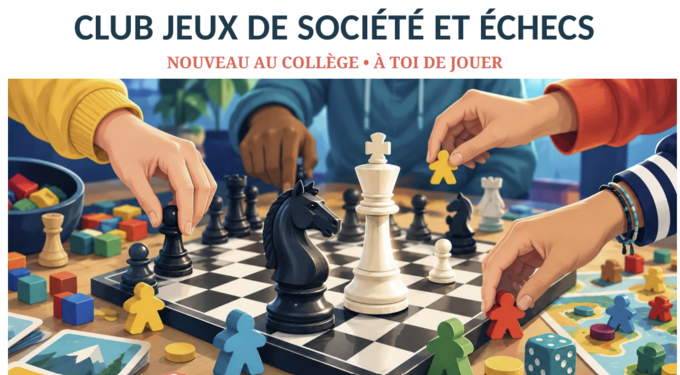 Club jeux de société et échecs