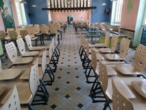 Galerie photo Nouveau mobilier au restaurant scolaire